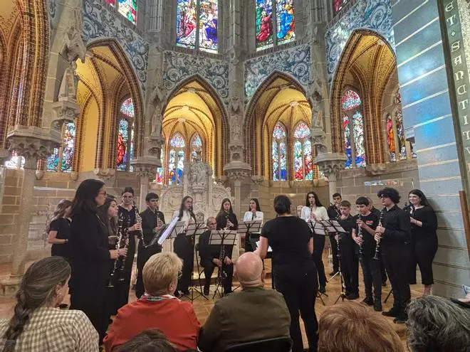 GALERÍA | Alumnos de la Escuela de Toro participan en un encuentro musical en Astorga