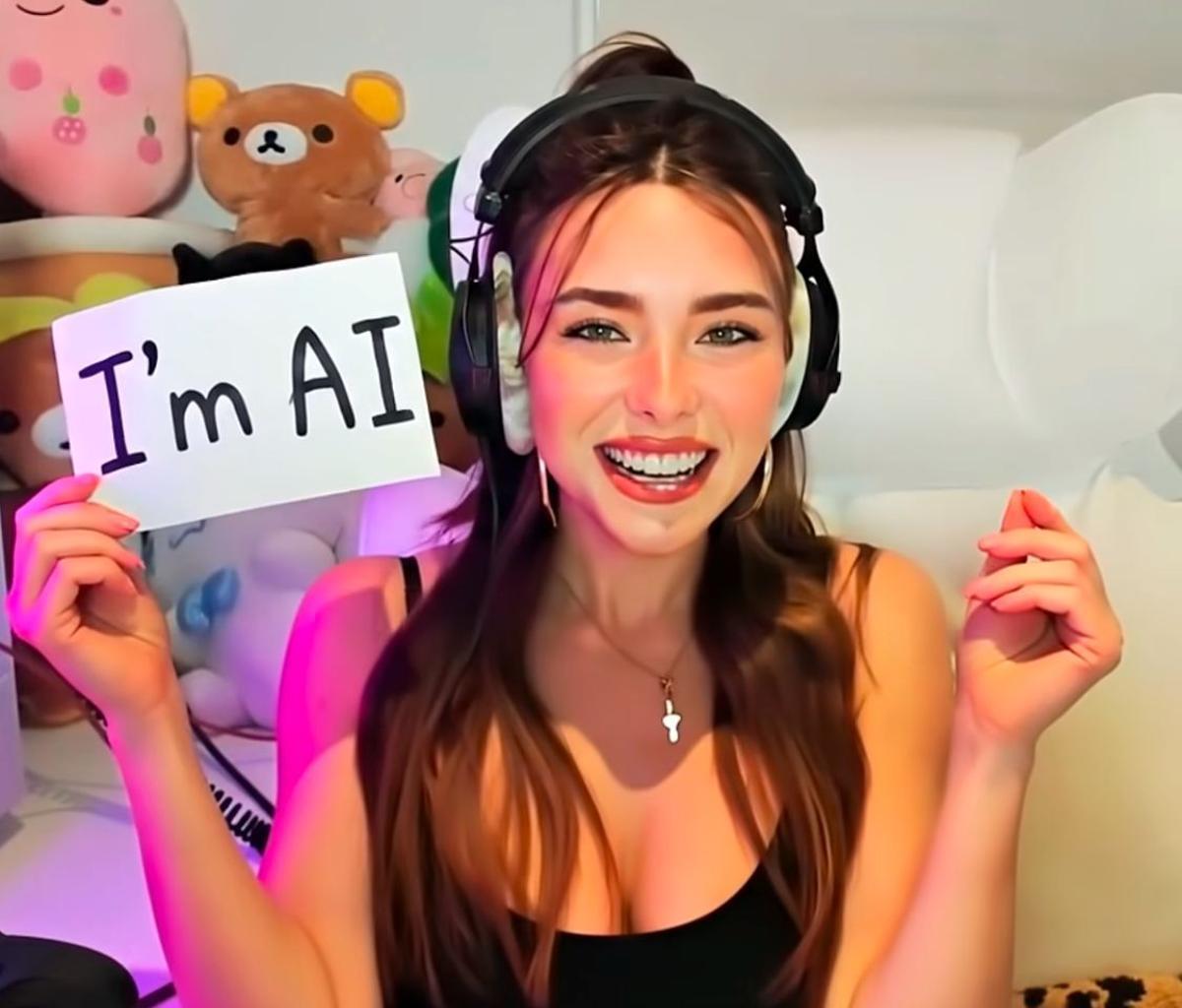 Uno de los muchos proyectos de influencer creado mediante inteligencia artificial