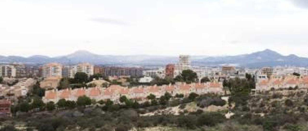 Zona que protege el Pativel en el Cabo de las Huertas de Alicante.