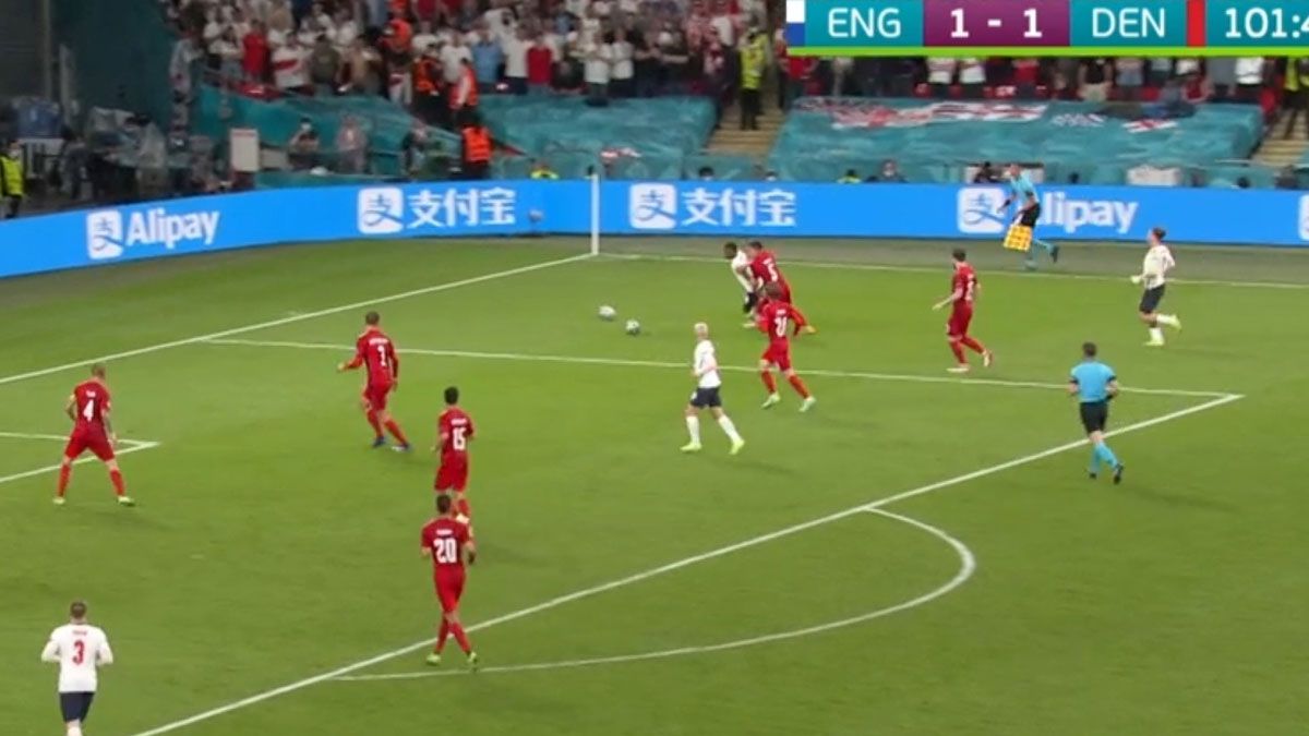 El escandaloso penalti que dio el pase de Inglaterra a la final