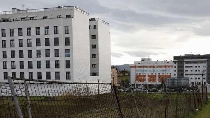 Uno de los solares abandonados en Nuevo Roces.