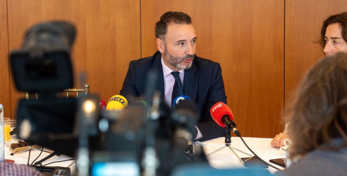 Roberto Cibeira, consejero delegado de Pontegadea. | Casteleiro/Roller Agencia