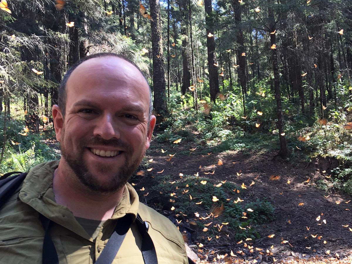 El activista ambientalista Brett Hartl, director de asuntos gubernamentales del Centro para la Diversidad Biológica, en Prescott (Estados Unidos)