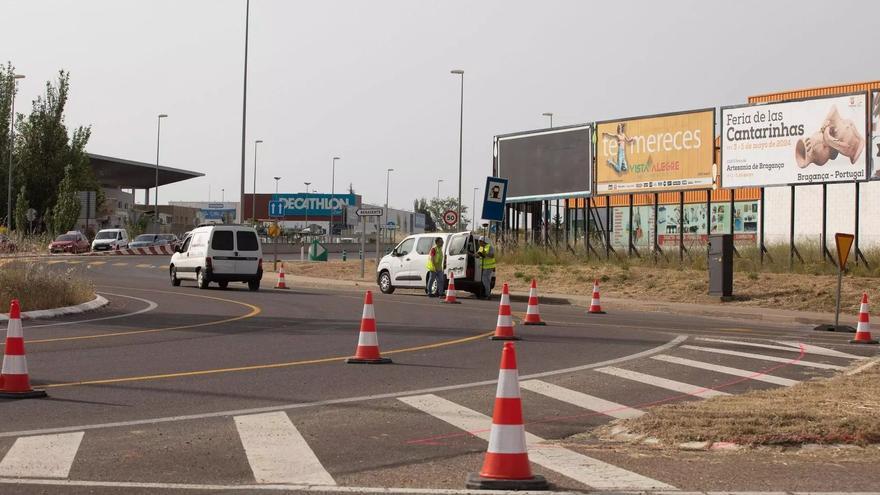 Cortes de tráfico entre las rotondas del Sancho y la estación en Zamora