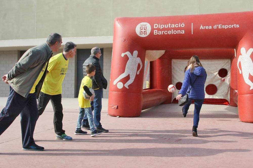 El futbol navarclí obre els actes del Centenari. Acte Centenari CF Navarcles. Jornada esportiva matinal