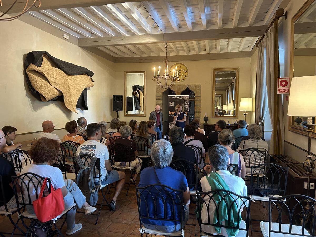 Foto del público en Jarandilla de la Vera.