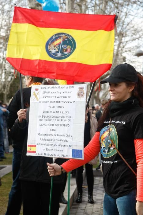 Manifestación de Jusapol en Zamora