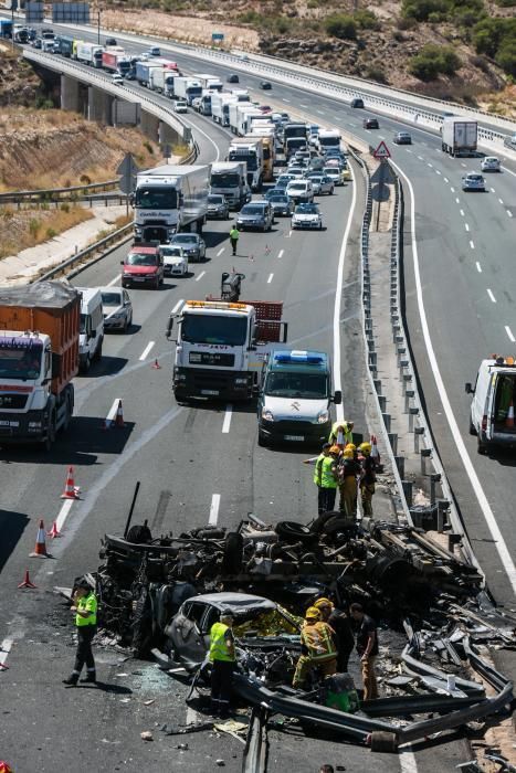 Accidente mortal en Elche