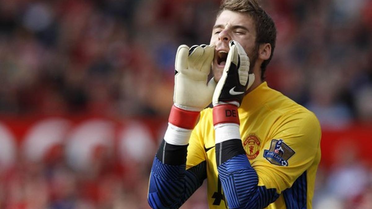 El portero del Manchester United, David de Egea.