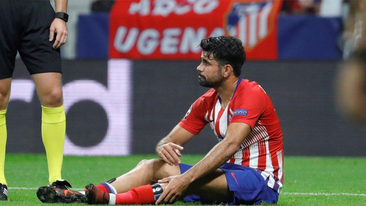 Diego Costa arrastra molestias en el pie derecho