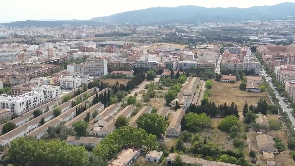 Bislang ist Son Busquets eine große Brache im Zentrum von Palma.