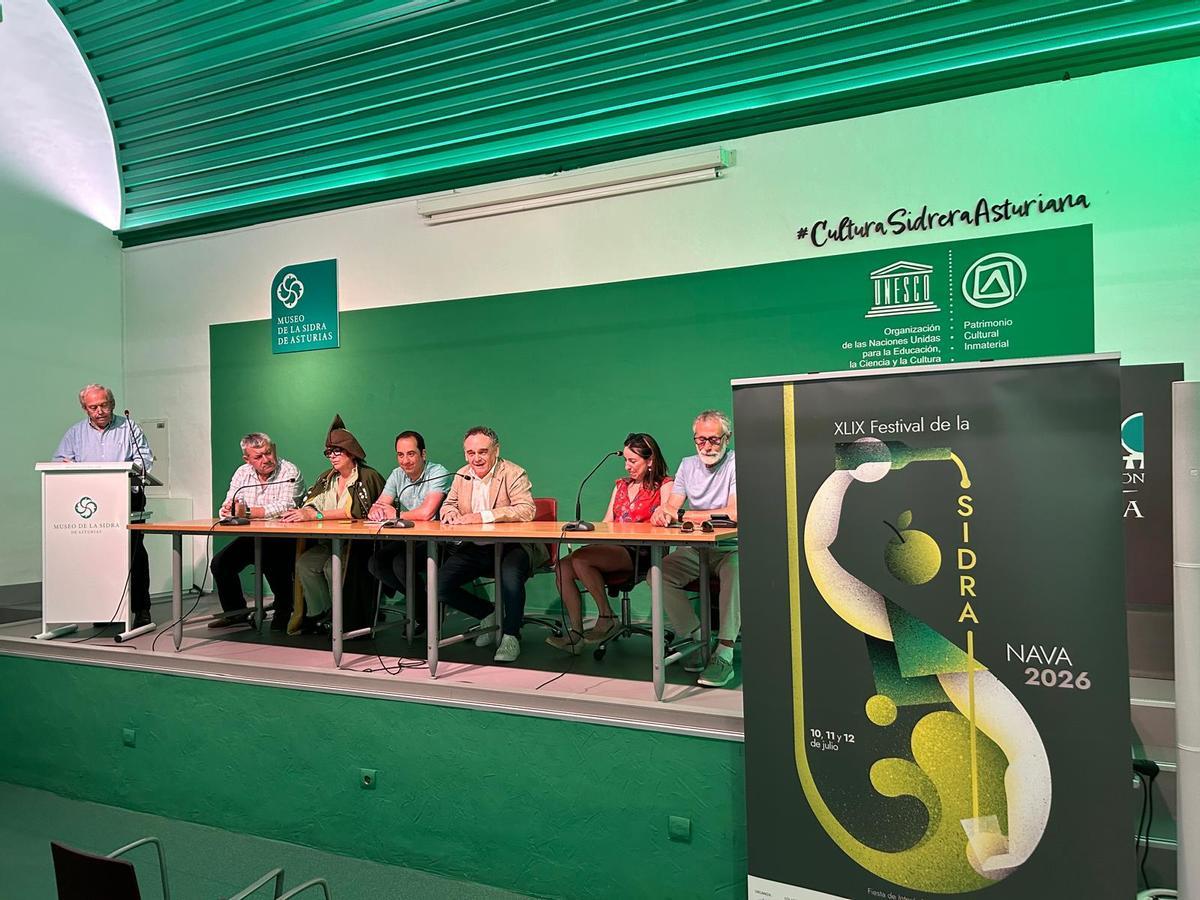 Presentación del festival en el Museo de la Sidra de Nava.