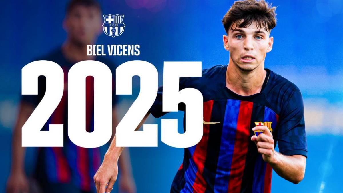 Biel Vicens seguirá en el Barça, esta vez en el Barça Atlètic
