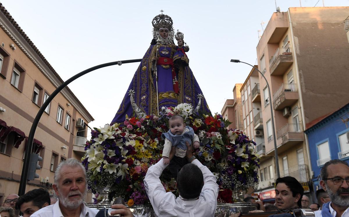 Romería de bajada de la Virgen de la Fuensanta.