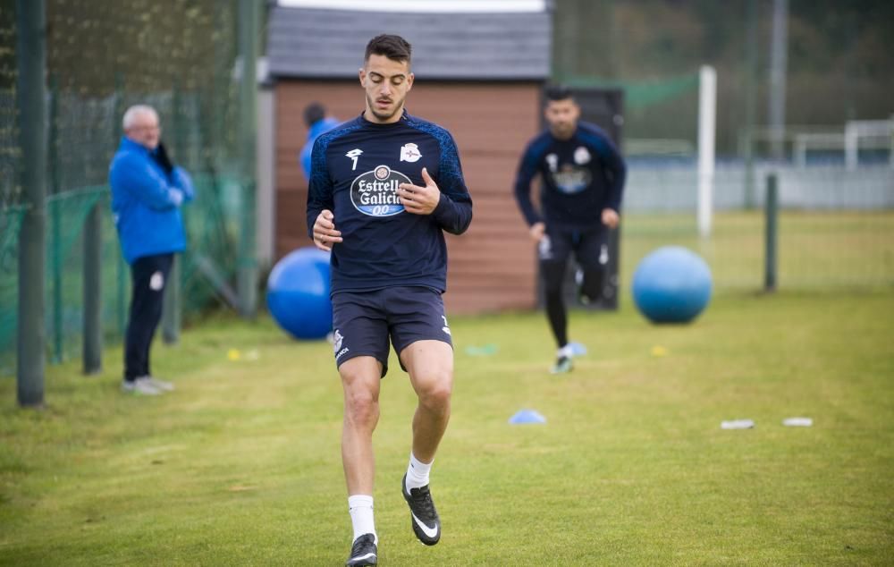 El Deportivo se prepara para recibir al Osasuna