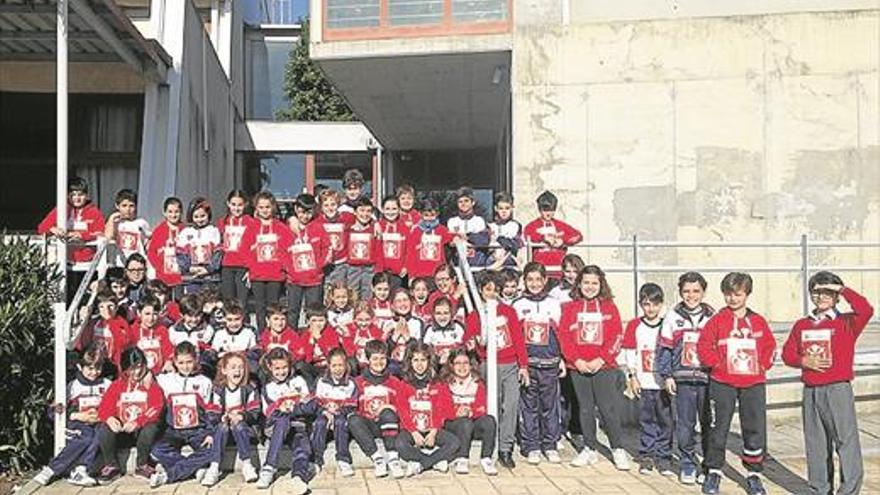 Carrera solidaria del colegio Almedina