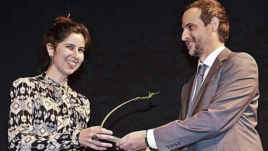 Rocío Gómez Mazuecos, premiada por su cómic.