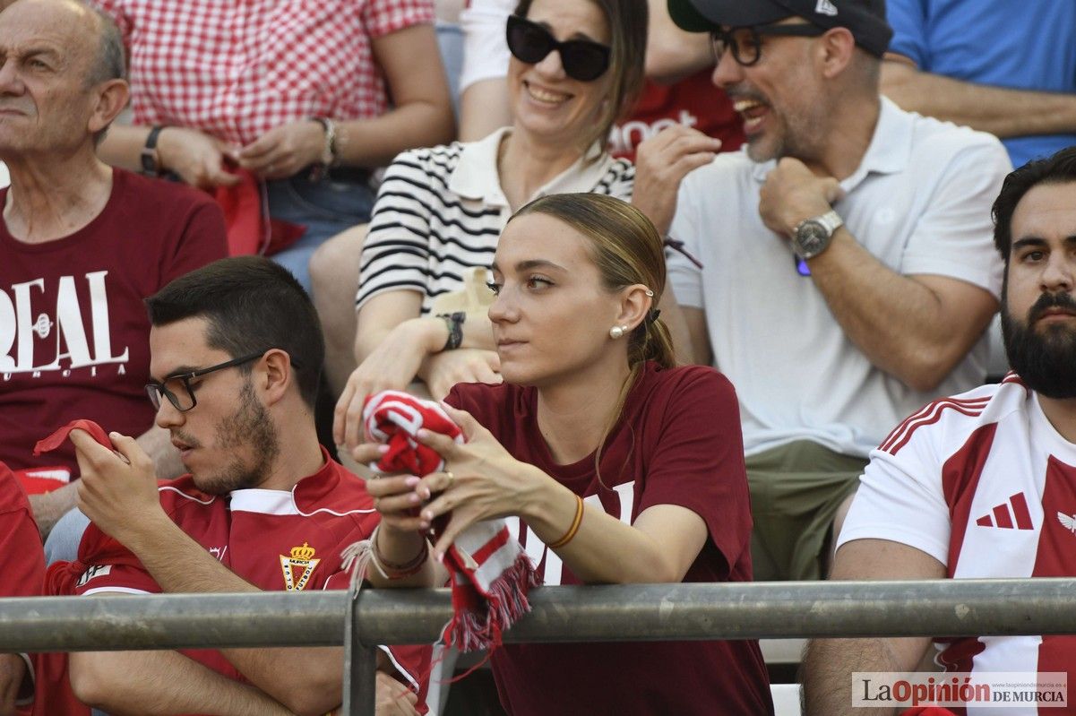Así fue el encuentro del play off del Real Murcia y el Nástic en la lucha por el ascenso