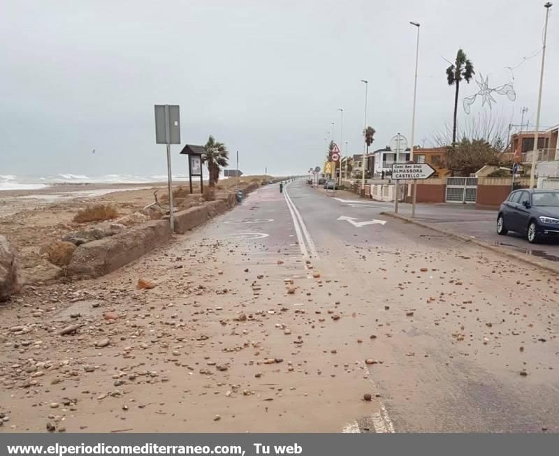 Efectos de la borrasca 'Gloria' en la provincia de Castellón