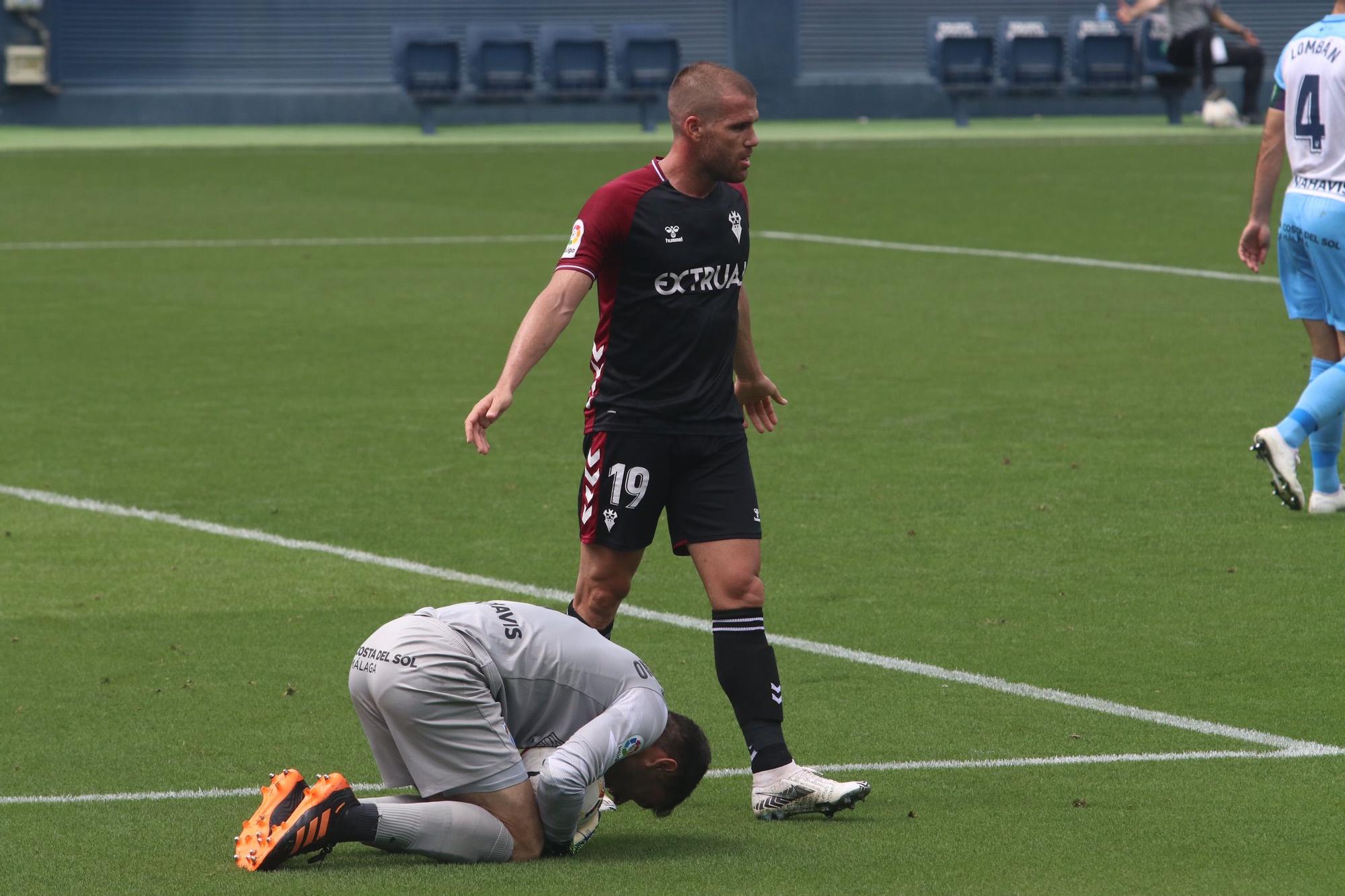 Las imágenes del Málaga CF - Albacete Balompié de LaLiga SmartBank