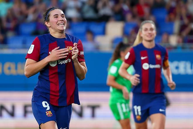 Liga F: FC Barcelona - Betis, el partido de despedida de Sandra Paños, Mariona Caldentey y Jonatan Giráldez, en imágenes