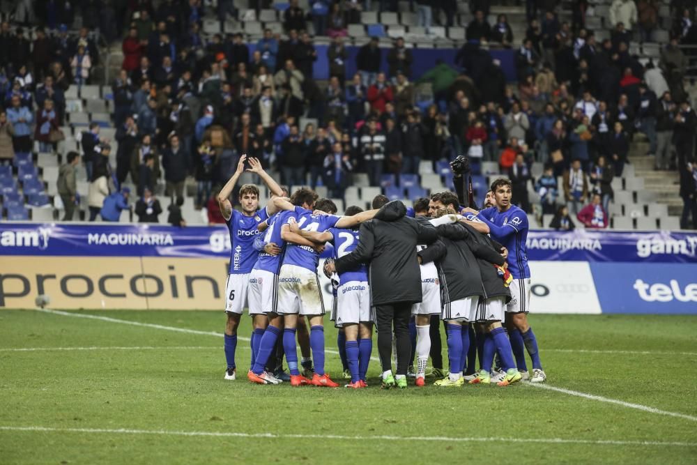 El partido entre el Real Oviedo y el Levante, en imágenes