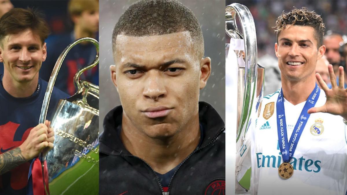 Mbappé, ¿entre Messi y Cristiano Ronaldo?