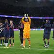 El PSG celebra la victoria ante el Olympique de Lyon