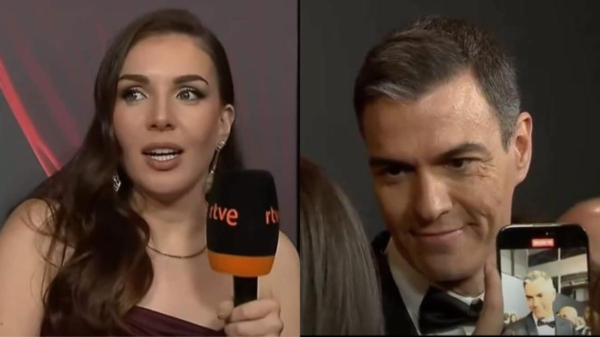 Inés Hernand y Pedro Sánchez