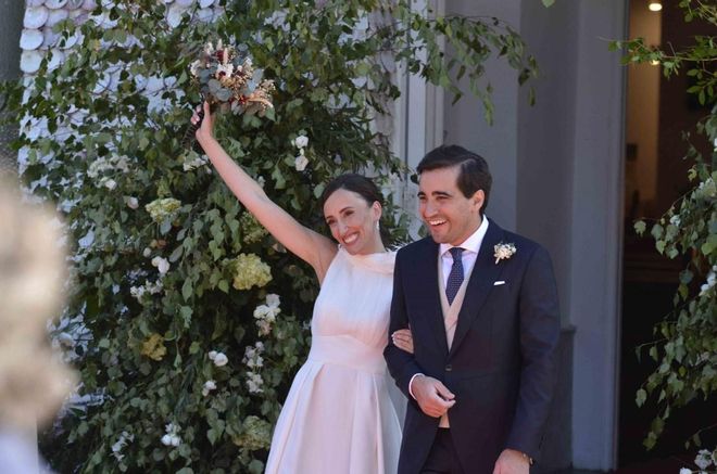 Feijóo y Rajoy acompañan a Amancio López Seijas en la boda de su hija