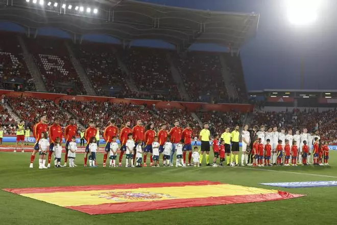 España - Irlanda del Norte, el amistoso preparatorio para la Eurocopa de Alemania 2024, en imágenes.
