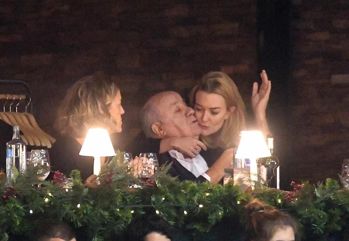 Marta Ortega y su padre, en 2016.