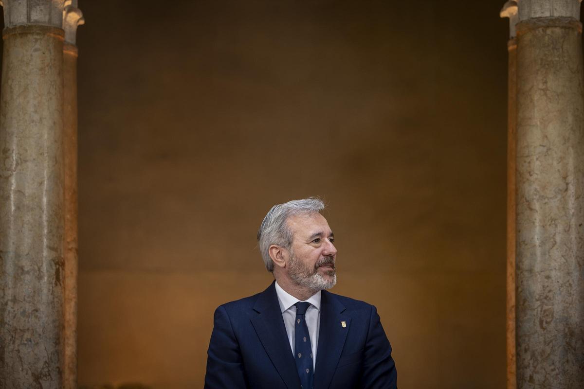 Jorge Azcón, presidente en funciones del Gobierno de Aragón, el pasado 23 de abril.