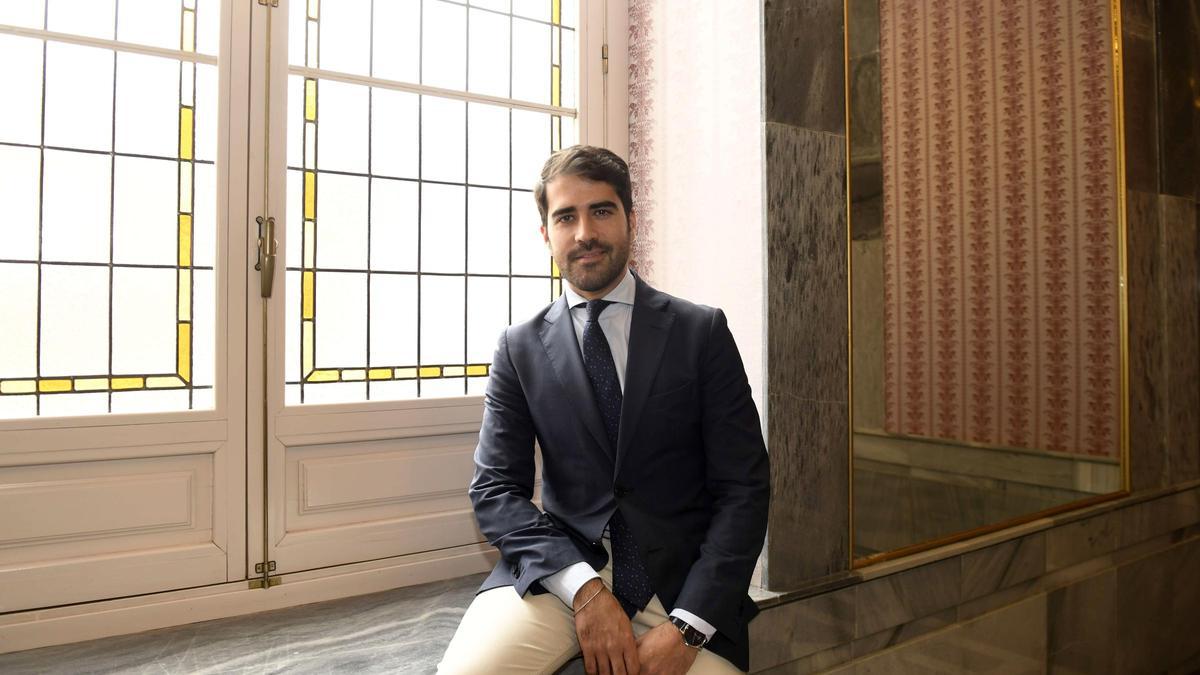 Diego Avilés, concejal de Cultura e  Identidad del Ayuntamiento de Murcia