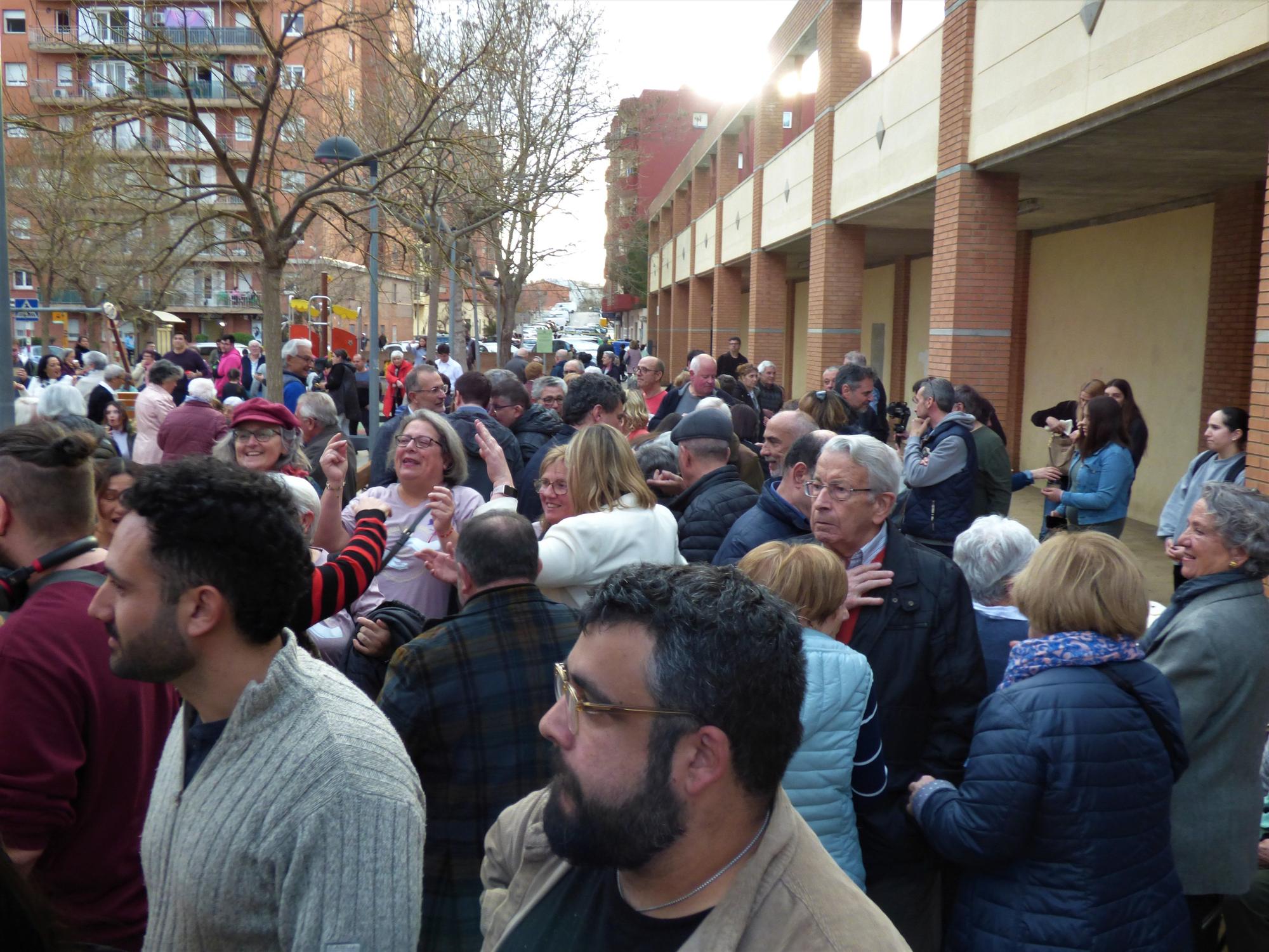 Figueres ret homenatge a l'activista veïnal Carmela Juárez