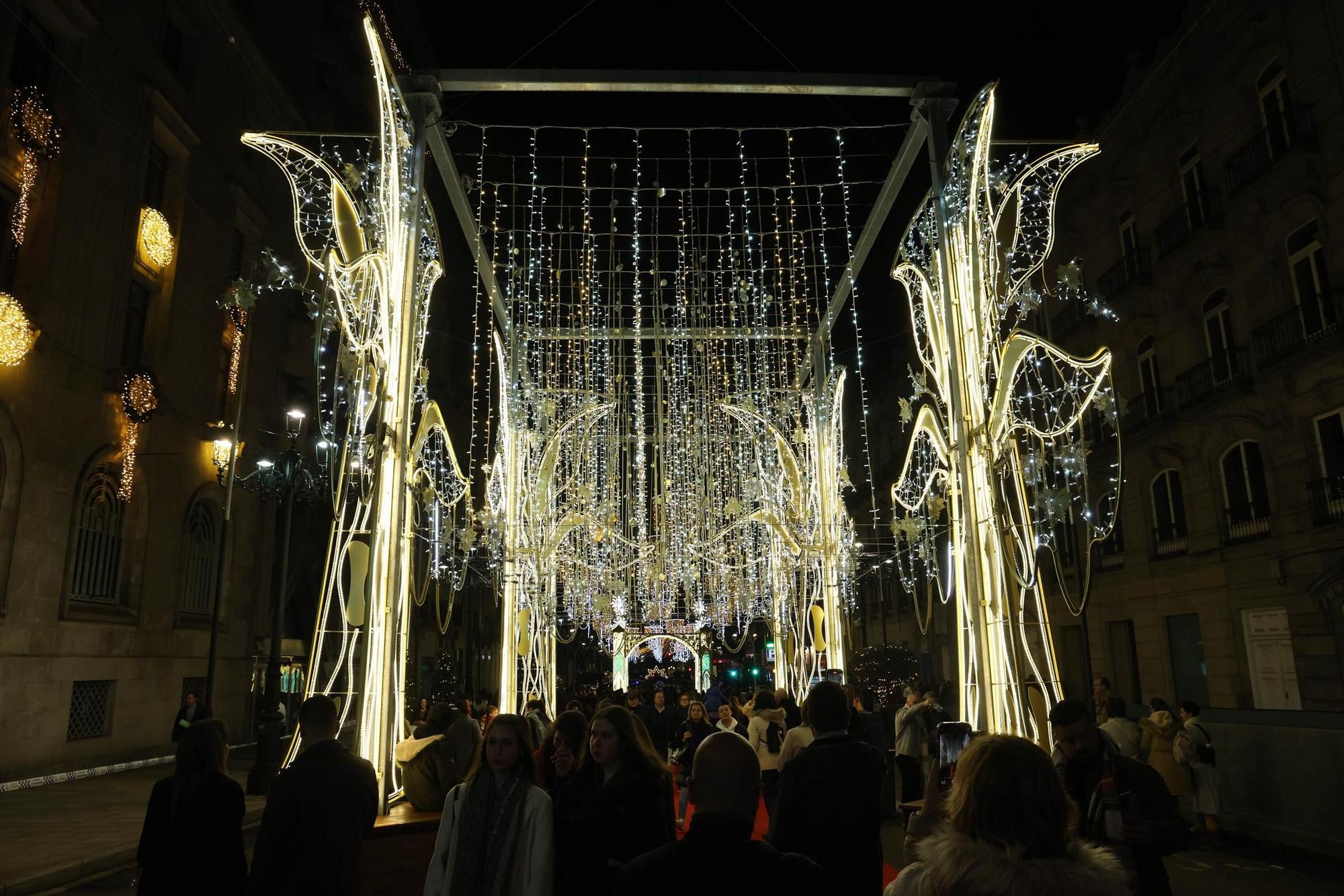 La Navidad de Vigo ya deslumbra al mundo