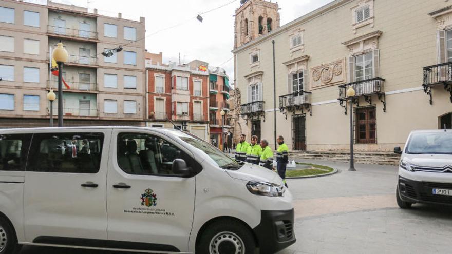 Imagen del ayuntamiento de Orihuela, donde se ha producido el error en las nóminas.