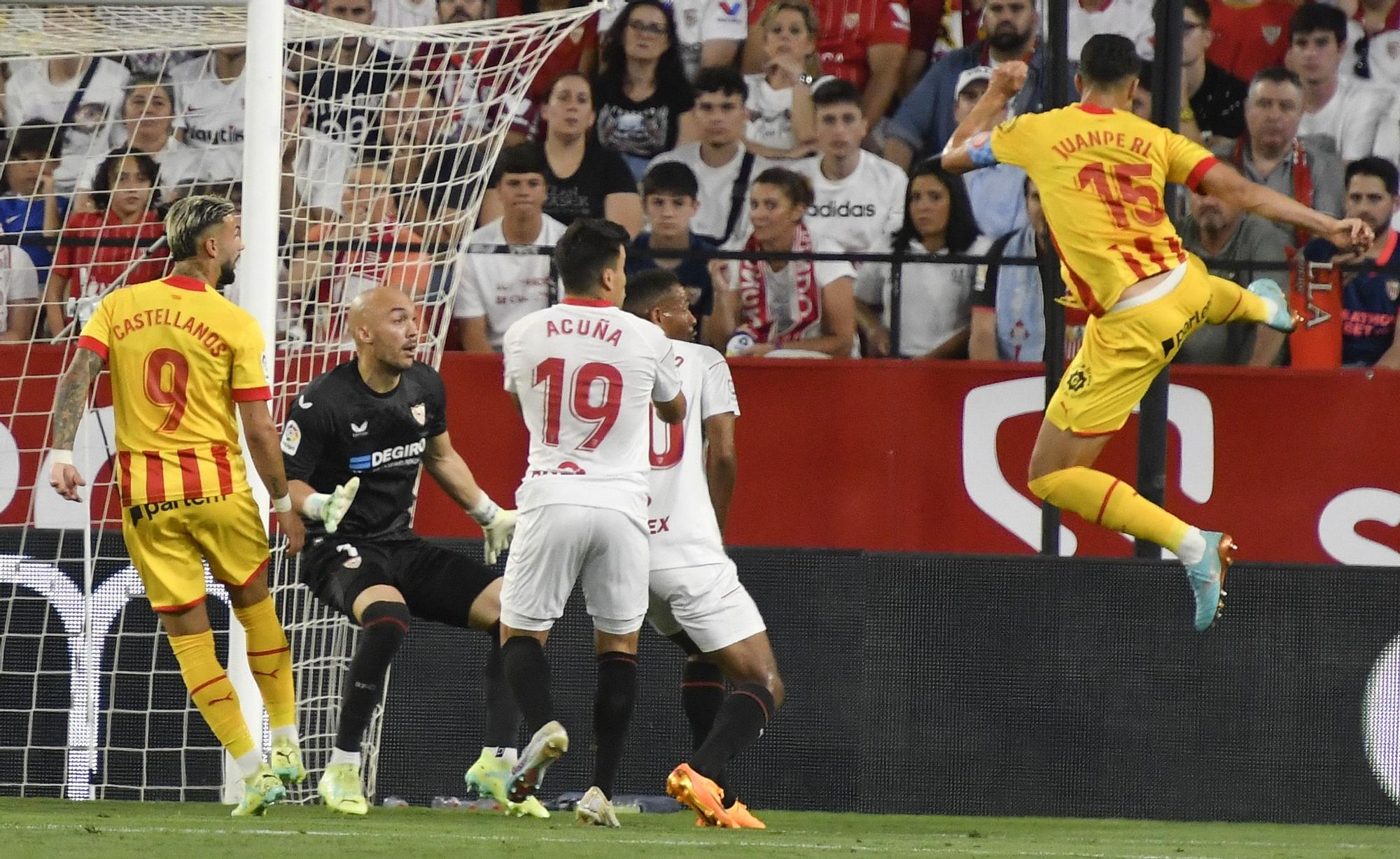 Les millors imatges de la victòria del Girona a Sevilla