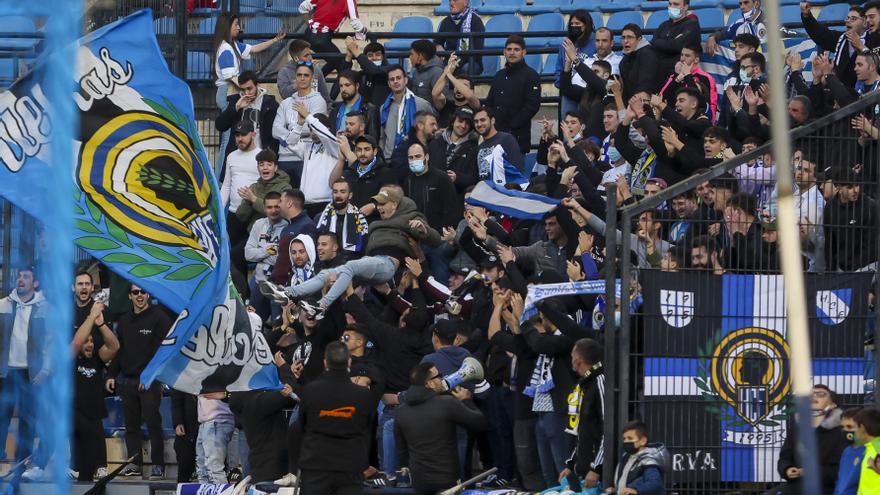 La afición del Hércules agota en horas las 500 entradas para acudir a La Nucía