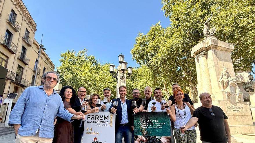 La Mostra del Vi i el Fòrum Gastronòmic Ciutat s’uneixen a la Rambla de Figueres