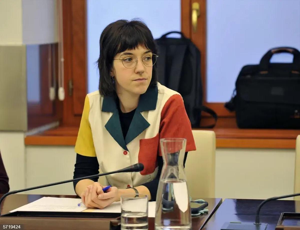 La diputada regional de Unidas por Extremadura Nerea Fernández.