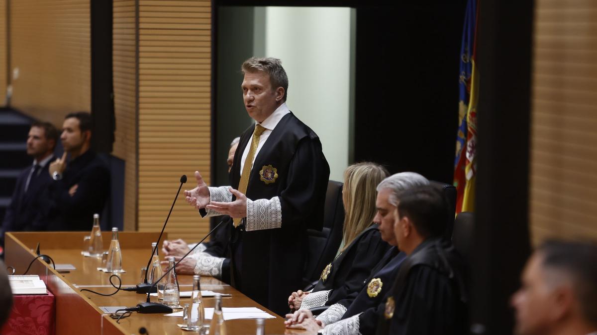 El nuevo presidente del TSJCV critica la infradotación de recursos y promete más "transparencia" y "mayor sensibilidad con los vulnerables"