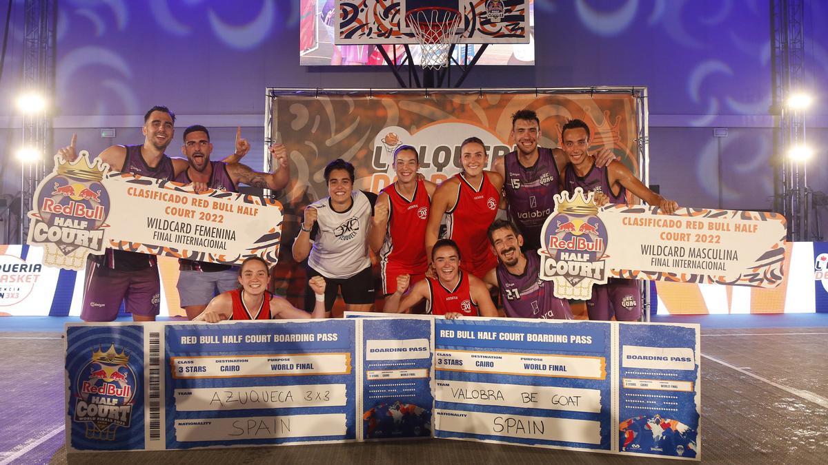 Los ganadores del 3x3 de L'Alqueria del Basket