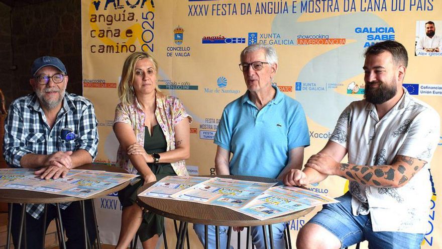 Ameixeiras, Coque Fariña, Bello Maneiro y Álex Iglesias. |  FdV