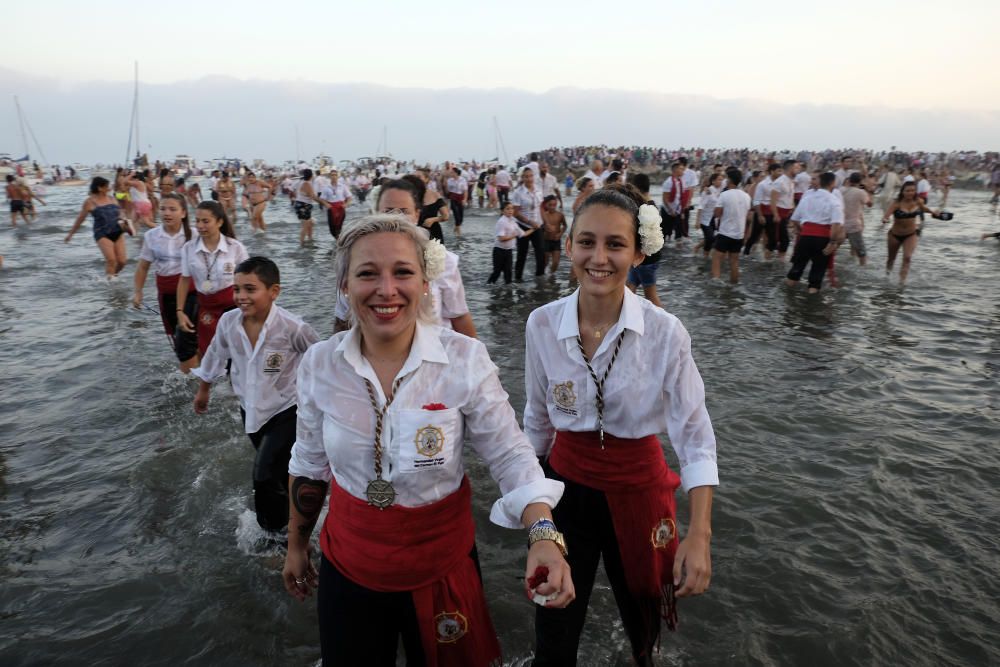 Procesión de la Virgen del Carmen en El Palo