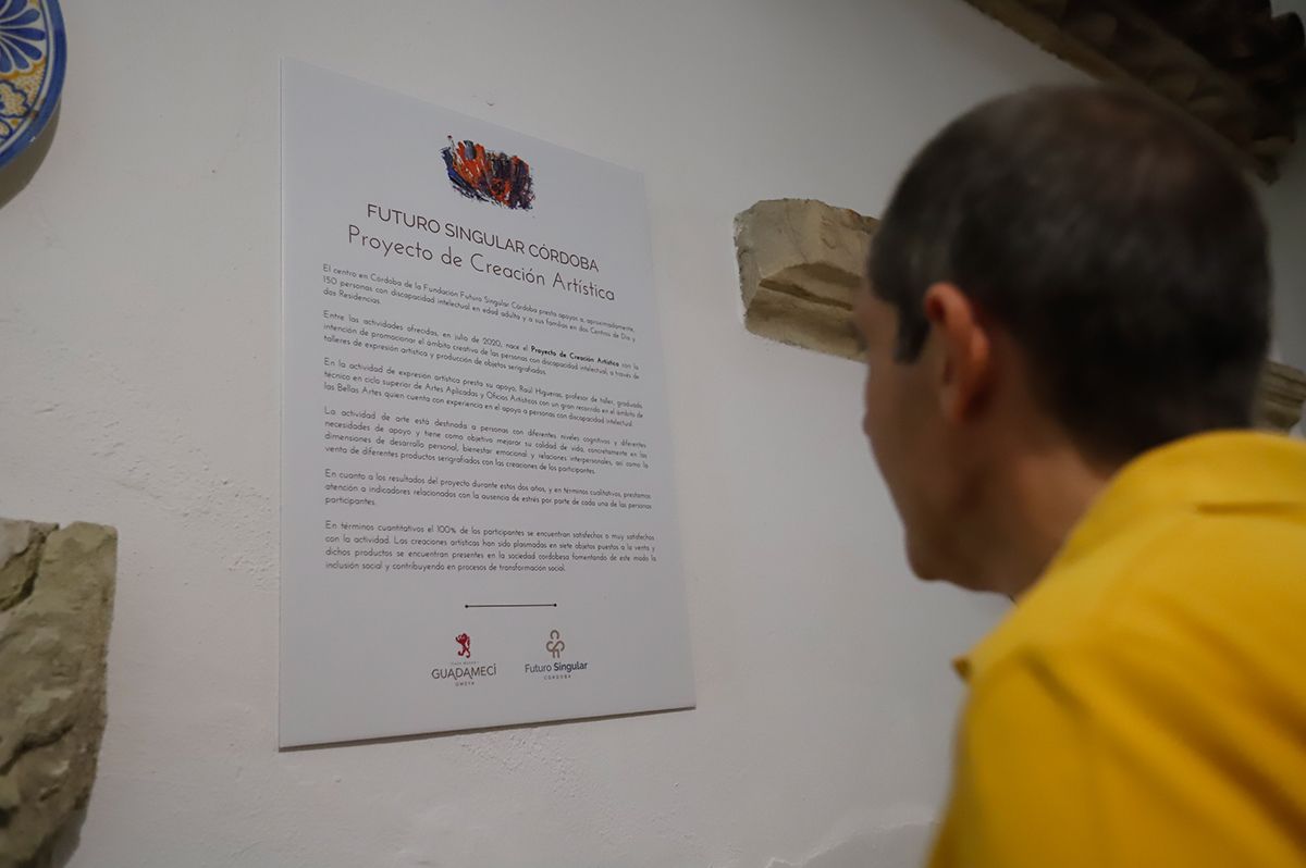 Inauguración de la muestra 'Reflejos' en la Casa Museo Guadamecí  Omeya