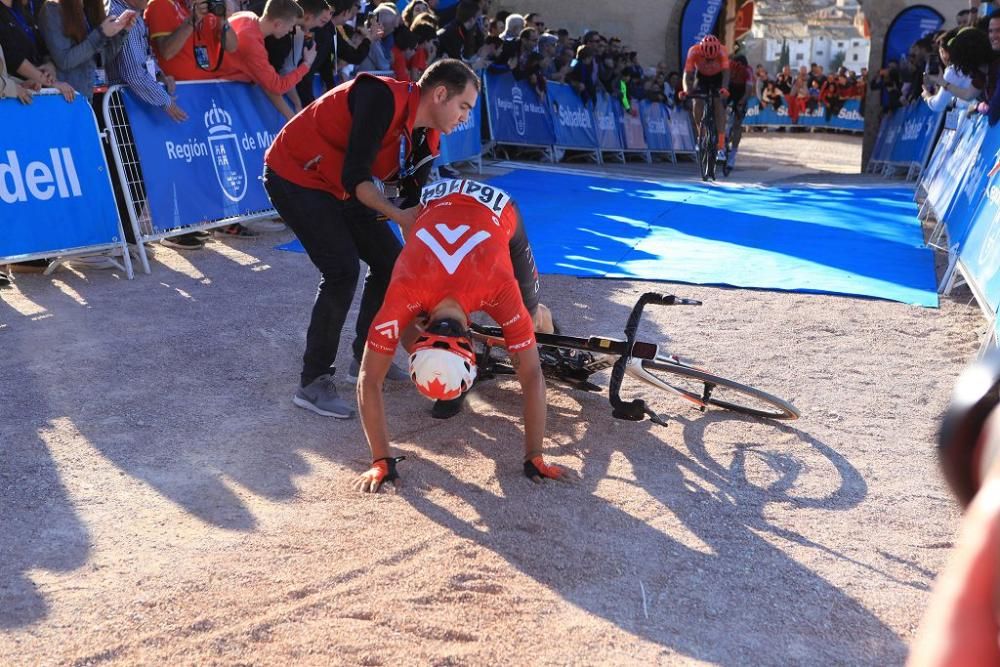 Primera etapa de la Vuelta Ciclista Murcia 2020: Llegada a Caravaca