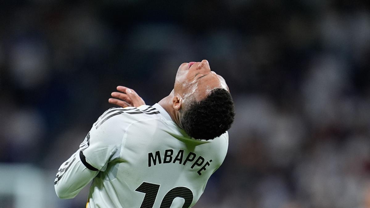 Kylian Mbappé, jugador del Real Madrid.