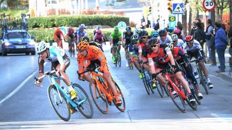 Pas de la Volta a Catalunya per Igualada el març de l&#039;any passat