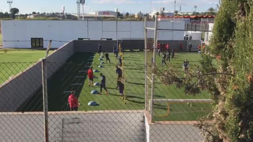 Garay y Guedes ya se entrenan en Paterna